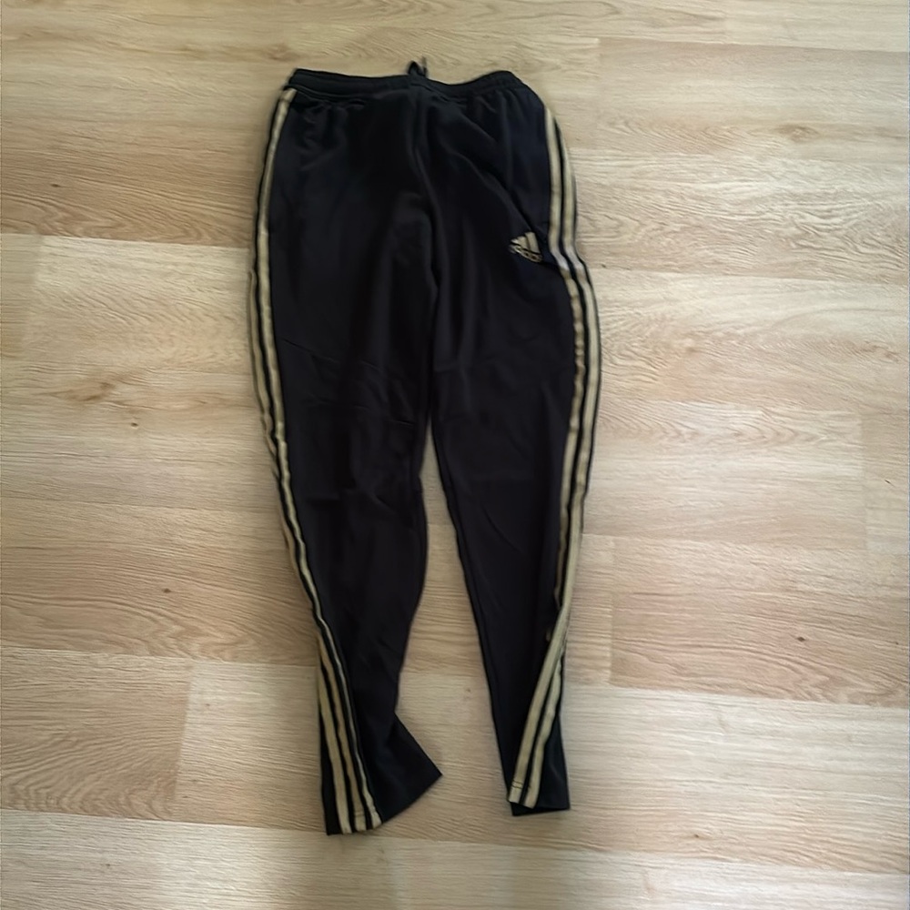 Black Gold Adidas Pants